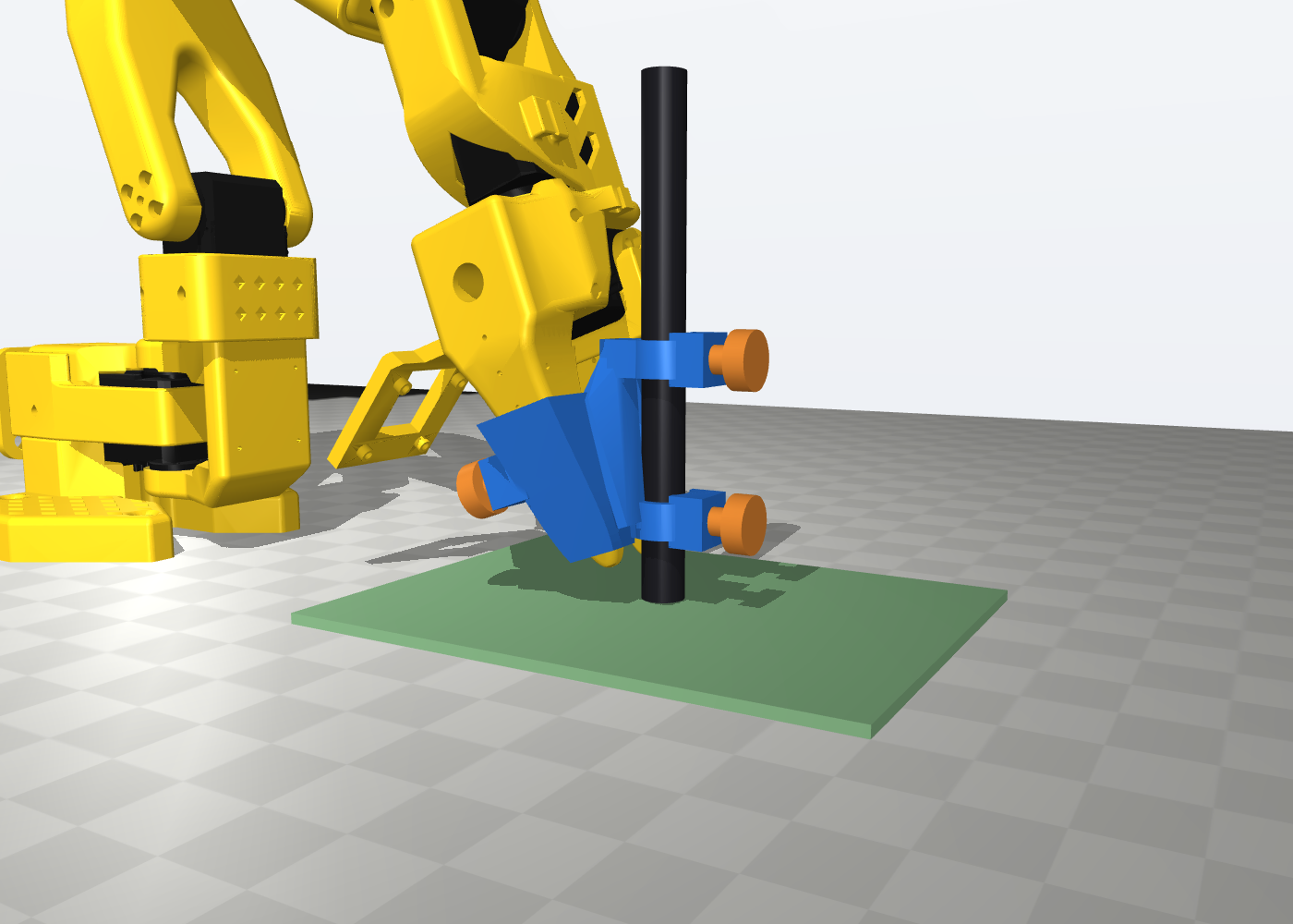 Design 5 on the full arm in a drawing pose